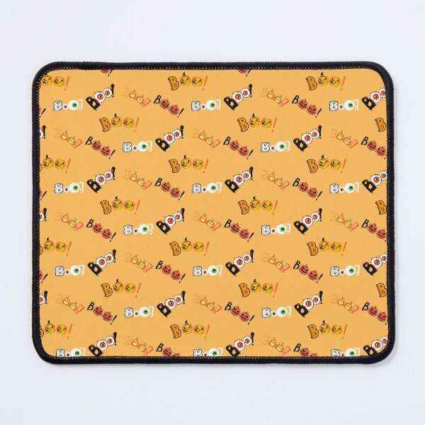 Item preview, Halloween Pumpkin Boo Seamless Pattern Cute Spooky Design designed and sold by DesignsVault.