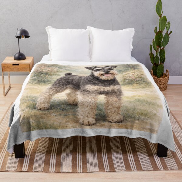 Item preview, Vintage Miniature Schnauzer designed and sold by Blackberry Hill Design Co..
