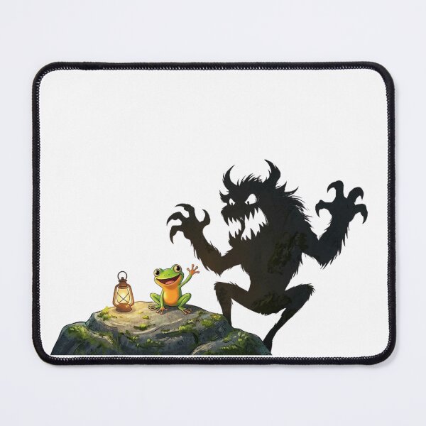 Item preview, Funny Frog Monster Shadow - Tiny Frog Big Energy designed and sold by Wear Sculpt.