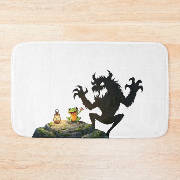 Item preview, Funny Frog Monster Shadow - Tiny Frog Big Energy designed and sold by Wear Sculpt.
