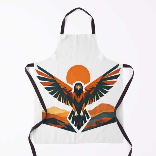 Item preview, edgetail Eagle Geometric Crest – Bold Australian Raptor Art designed and sold by PawPrintCustom.