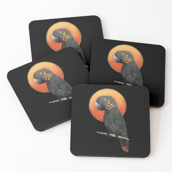 Item preview, Glossy Black Cockatoo Australian Wildlife designed and sold by Karin Taylor.