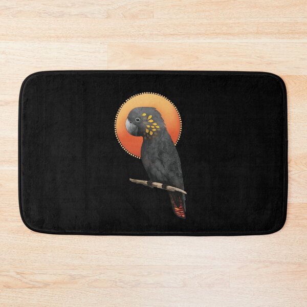 Item preview, Glossy Black Cockatoo Australian Wildlife designed and sold by Karin Taylor.
