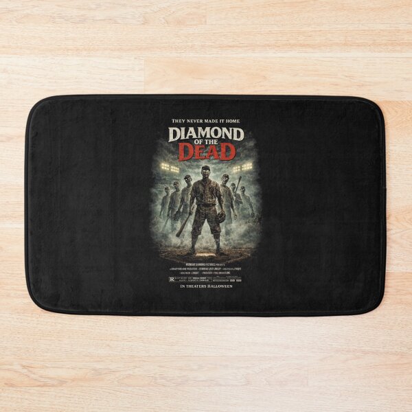 Item preview, Diamond of the Dead Zombie Baseball Horror Movie Poster Parody Shirt designed and sold by GhostDawgs.