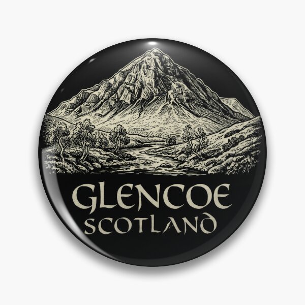 Item preview, Glencoe Scotland Highlands Art - Buachaille Etive Mor Mountain Design designed and sold by Loom on the Loch.