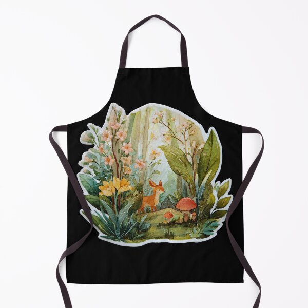 Item preview, Curious Fawn in Wildflower Thicket designed and sold by kndzxf.