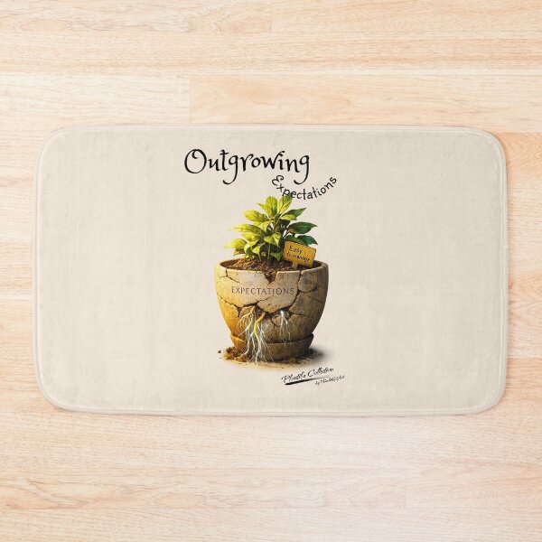 Item preview, ✴️PLANTIFA COLLECTION✴️ - Outgrowing Expectations - BACKGROUND: Soft Warm Cream designed and sold by WheelieGdArt.