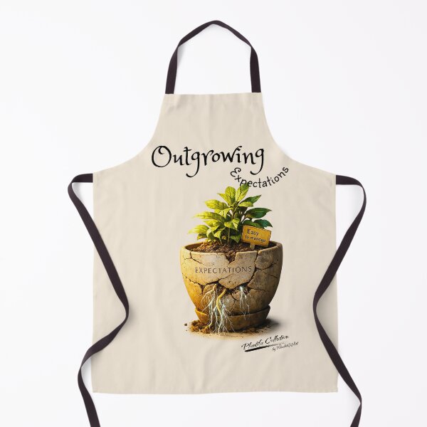 Item preview, ✴️PLANTIFA COLLECTION✴️ - Outgrowing Expectations - BACKGROUND: Soft Warm Cream designed and sold by WheelieGdArt.