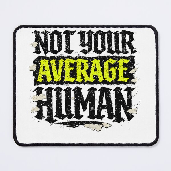 Item preview, Not Your Average Human T-Shirt | Gothic Grunge Typography Tee | Alternative Fashion Gift designed and sold by etuvibes.