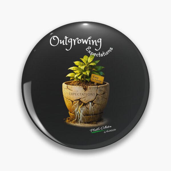 Item preview, ✴️PLANTIFA COLLECTION✴️ - Outgrowing Expectations - BACKGROUND: Deep Charcoal designed and sold by WheelieGdArt.