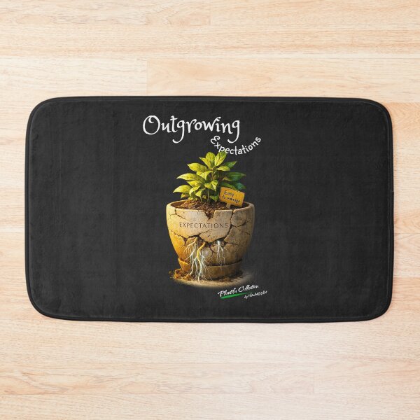 Item preview, ✴️PLANTIFA COLLECTION✴️ - Outgrowing Expectations - BACKGROUND: Deep Charcoal designed and sold by WheelieGdArt.