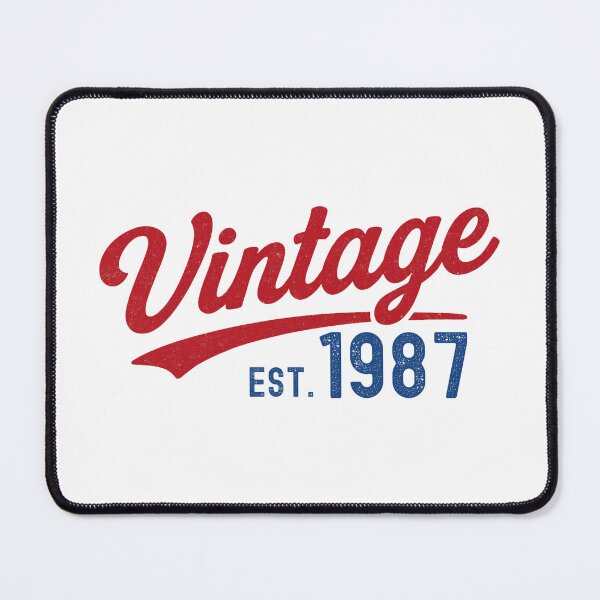 Item preview, Vintage Est 1987 Retro Script designed and sold by THIENVT.