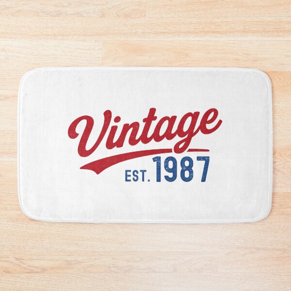 Item preview, Vintage Est 1987 Retro Script designed and sold by THIENVT.