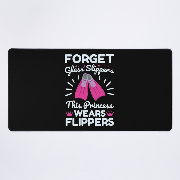 Item preview, Forget Glass Slippers This Princess Wears Flippers designed and sold by jaygo.