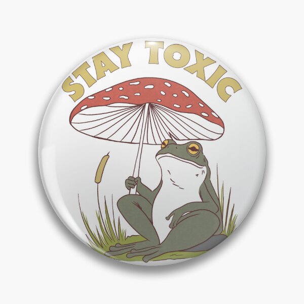 Artikelvorschau, „Stay Toxic“ – Lustiges, sarkastisches Grafik-T-Shirt | Shirt mit schwarzem Humor und Attitüde entworfen und verkauft von Gerontar.
