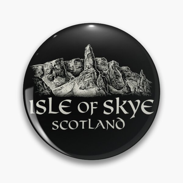 Item preview, Isle of Skye Scotland Design - Old Man of Storr Mountain Line Art designed and sold by Loom on the Loch.