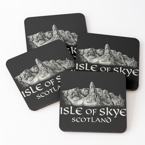 Item preview, Isle of Skye Scotland Design - Old Man of Storr Mountain Line Art designed and sold by Loom on the Loch.