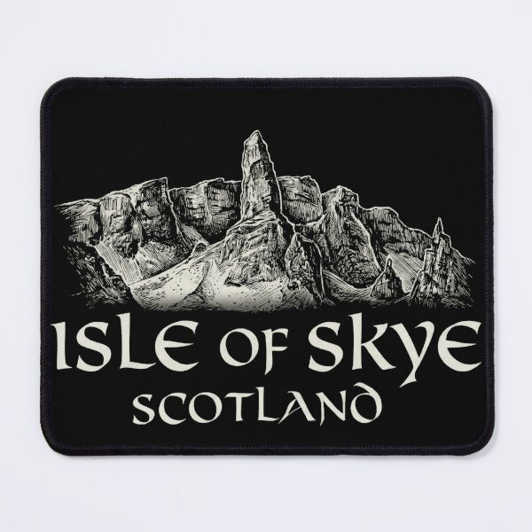 Item preview, Isle of Skye Scotland Design - Old Man of Storr Mountain Line Art designed and sold by Loom on the Loch.