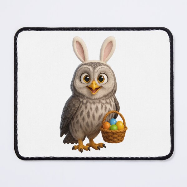 Item preview, Easter Great Grey Owl designed and sold by Sillytoe.