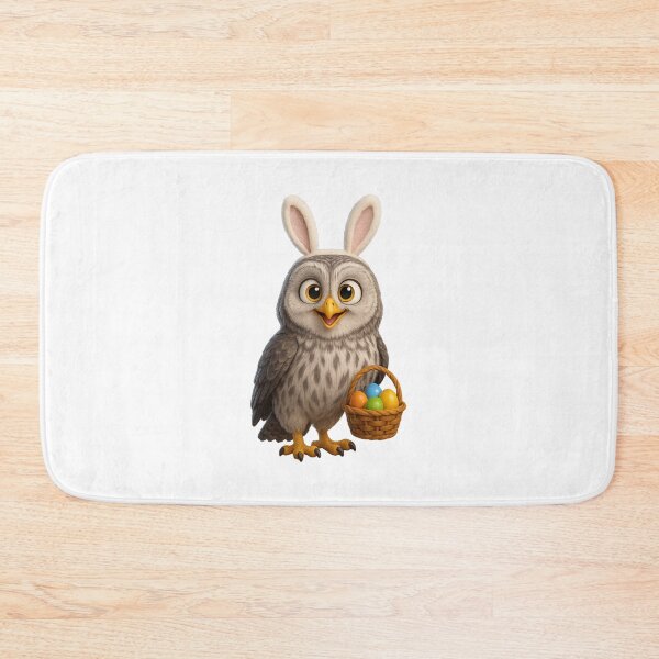 Item preview, Easter Great Grey Owl designed and sold by Sillytoe.