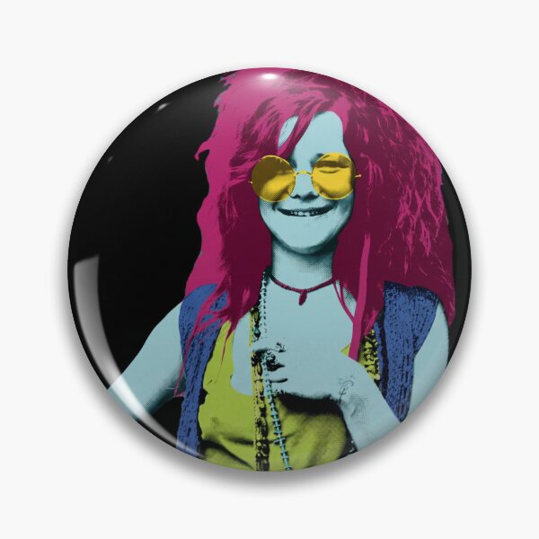 Item preview, Janis Joplin Pop Art Retro designed and sold by Analog Aura .