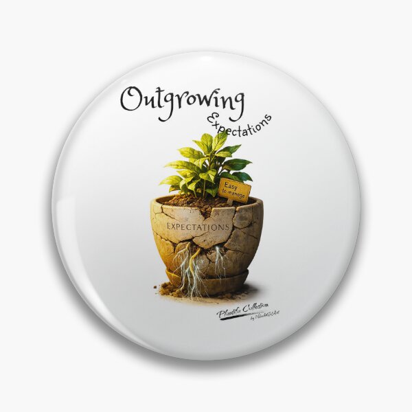 Item preview, ✴️PLANTIFA COLLECTION✴️ - Outgrowing Expectations - BACKGROUND: White designed and sold by WheelieGdArt.