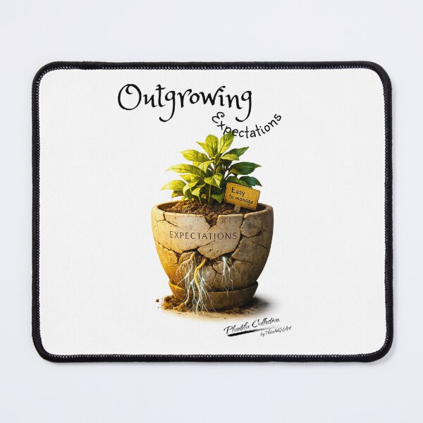 Item preview, ✴️PLANTIFA COLLECTION✴️ - Outgrowing Expectations - BACKGROUND: White designed and sold by WheelieGdArt.
