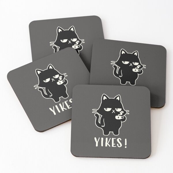 Item preview, ¡Uf! Gato negro de Tobe Fonseca designed and sold by Tobe Fonseca®.