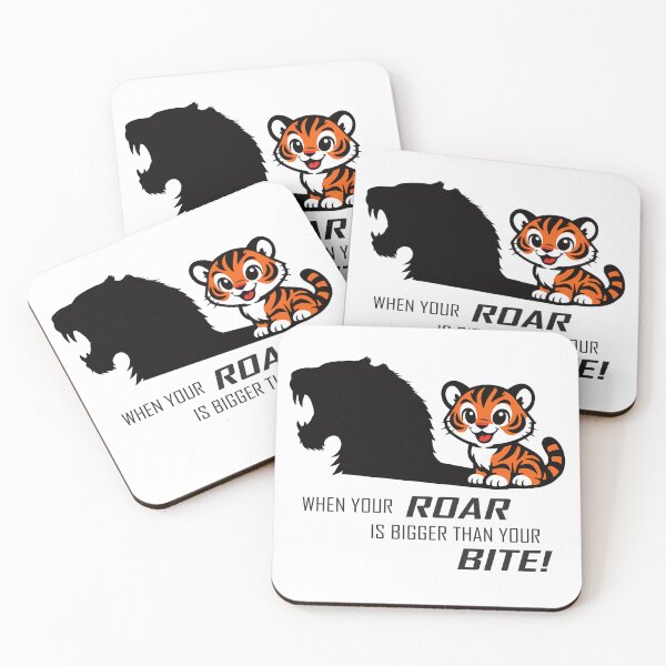Item preview, When your Roar is bigger than your Bite! designed and sold by Remake Design Lab.
