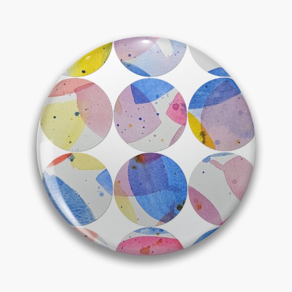 Item preview, Circles with Abstract Watercolour designed and sold by RachelHayesArt.