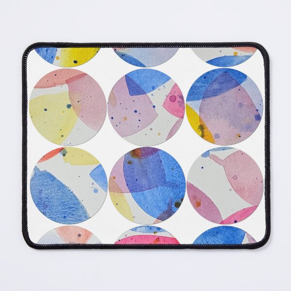 Item preview, Circles with Abstract Watercolour designed and sold by RachelHayesArt.