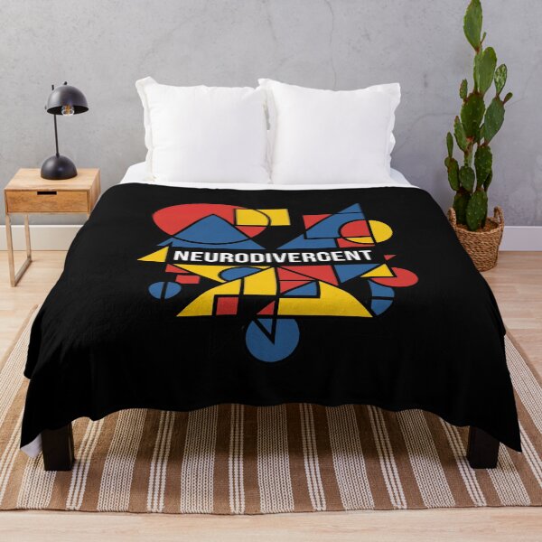 Item preview, Neurodivergent Geometric Abstract Design designed and sold by Dressed For  Duty.