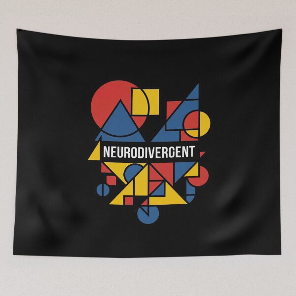 Item preview, Neurodivergent Geometric Abstract Design designed and sold by Dressed For  Duty.