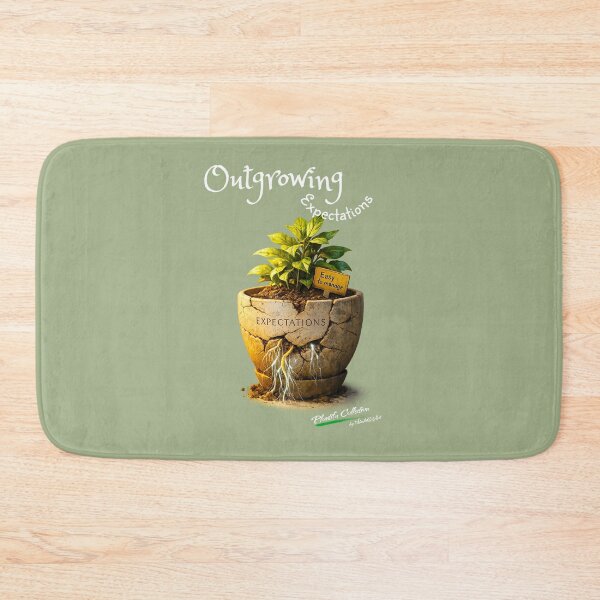 Item preview, ✴️PLANTIFA COLLECTION✴️ - Outgrowing Expectations - BACKGROUND: Muted Sage designed and sold by WheelieGdArt.