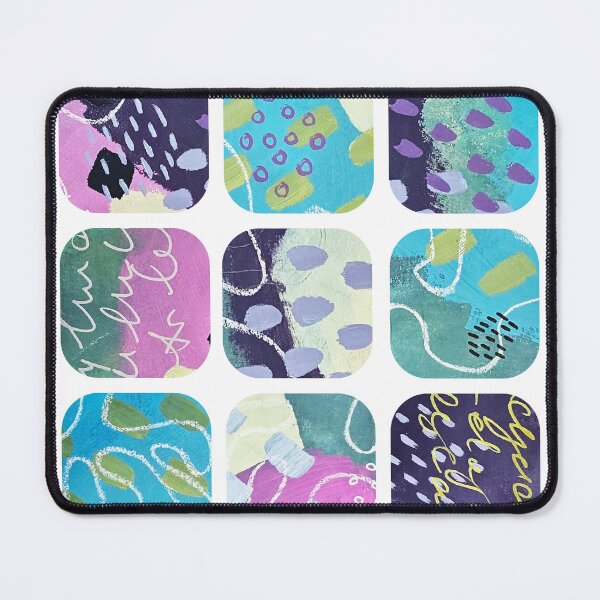 Item preview, Patterns in a grid of squares designed and sold by RachelHayesArt.