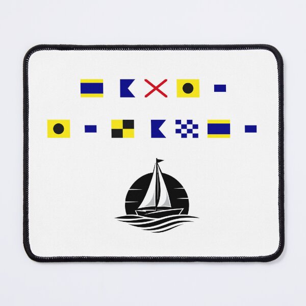 Item preview, Davis Islands - Nautical Signal Flags designed and sold by AnchorsAwayCo.