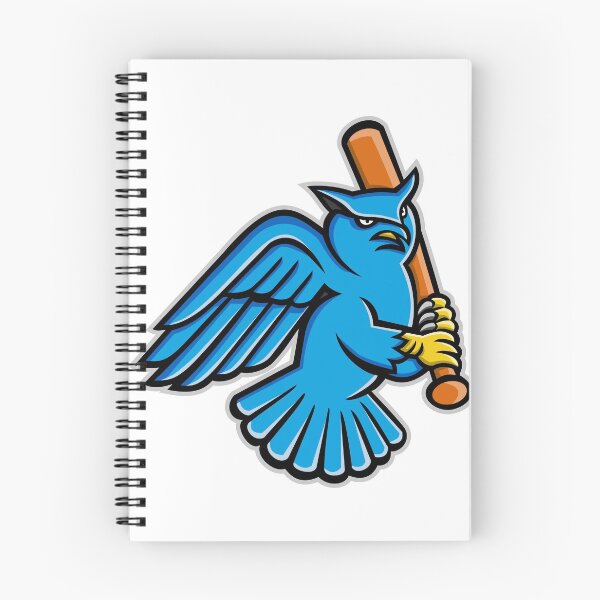 Item preview, Great Horned Owl Baseball Mascot designed and sold by patrimonio.