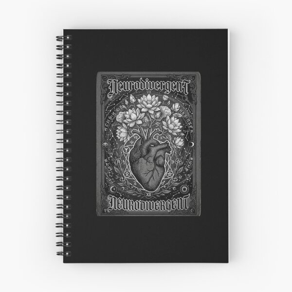 Item preview, Neurodivergent Lotus Heart Mystical Design designed and sold by Dressed For  Duty.