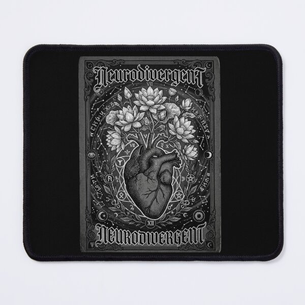 Item preview, Neurodivergent Lotus Heart Mystical Design designed and sold by Dressed For Duty.
