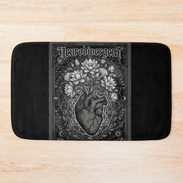 Item preview, Neurodivergent Lotus Heart Mystical Design designed and sold by Dressed For  Duty.