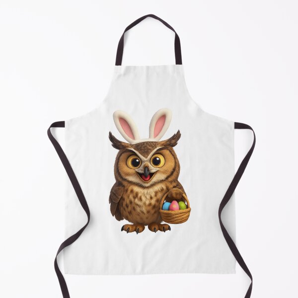 Item preview, Easter Great Horned Owl designed and sold by Sillytoe.