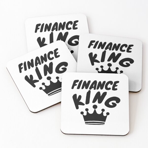 Item preview, Finance King Money Mindset Quote Design designed and sold by DesignsVault.