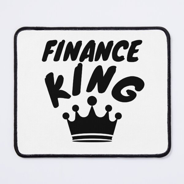 Item preview, Finance King Money Mindset Quote Design designed and sold by DesignsVault.