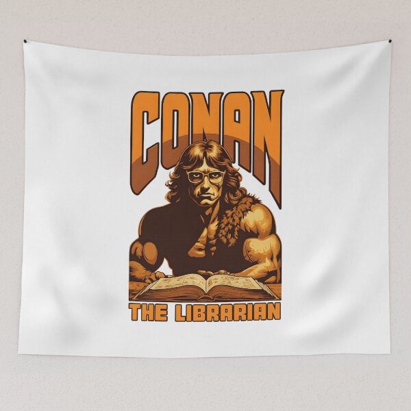 Item preview, Conan the Librarian: Silence is Golden designed and sold by TshirtsOnline-.