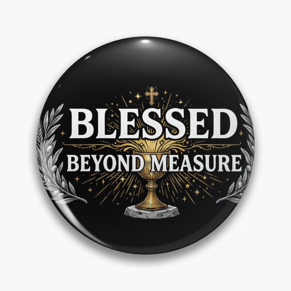 Item preview, Blessed Beyond Measure Christian Gratitude T-Shirt designed and sold by SayIt-Wear.