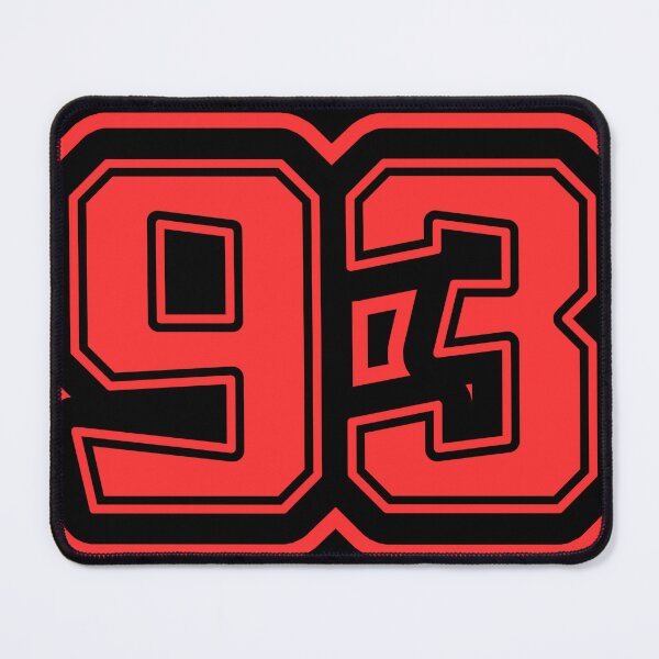 Item preview, Copy of Minimal 93 Design – Aesthetic Number 93 Style designed and sold by MeowCatVibe.