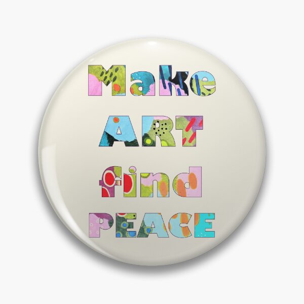 Item preview, Make ART find PEACE visual designed and sold by RachelHayesArt.