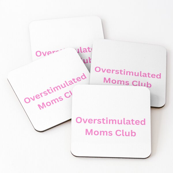 Artikelvorschau, Club der überreizten Mütter – Lustiges Mama-Shirt entworfen und verkauft von CozyMomDesigns.