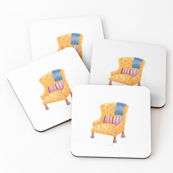 Item preview, Orange armchair designed and sold by Leila Nabih Designs.