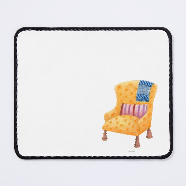 Item preview, Orange armchair designed and sold by Leila Nabih Designs.